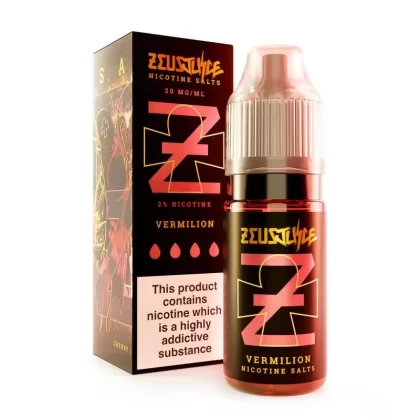 Vermilion Nic Salt By Zeus Juice - 10MG