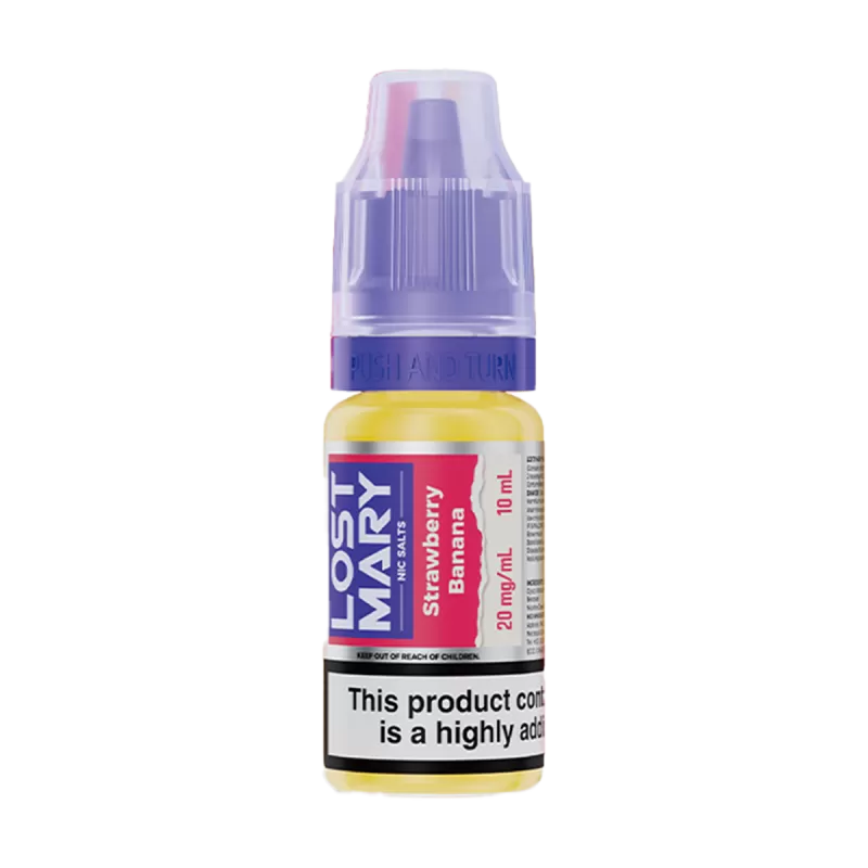 Strawberry Banana Lost Mary Nic Salt - 20mg - Vape Product (3E5A53)