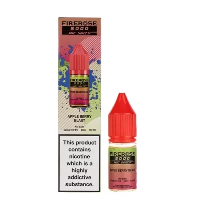 Apple Berry Blast Nic Salt E-Liquid by Elux Firerose 5000 - Vape Product, Vape Product