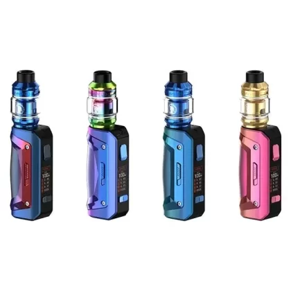 Geek Vape S100 Aegis Solo 2 Kit - Color#Red>Rainbow>Silver>Navy Blue>Mint Green>Classic Black>Grey>Blue Red>Pink Gold>Rainbow Purple>Red White