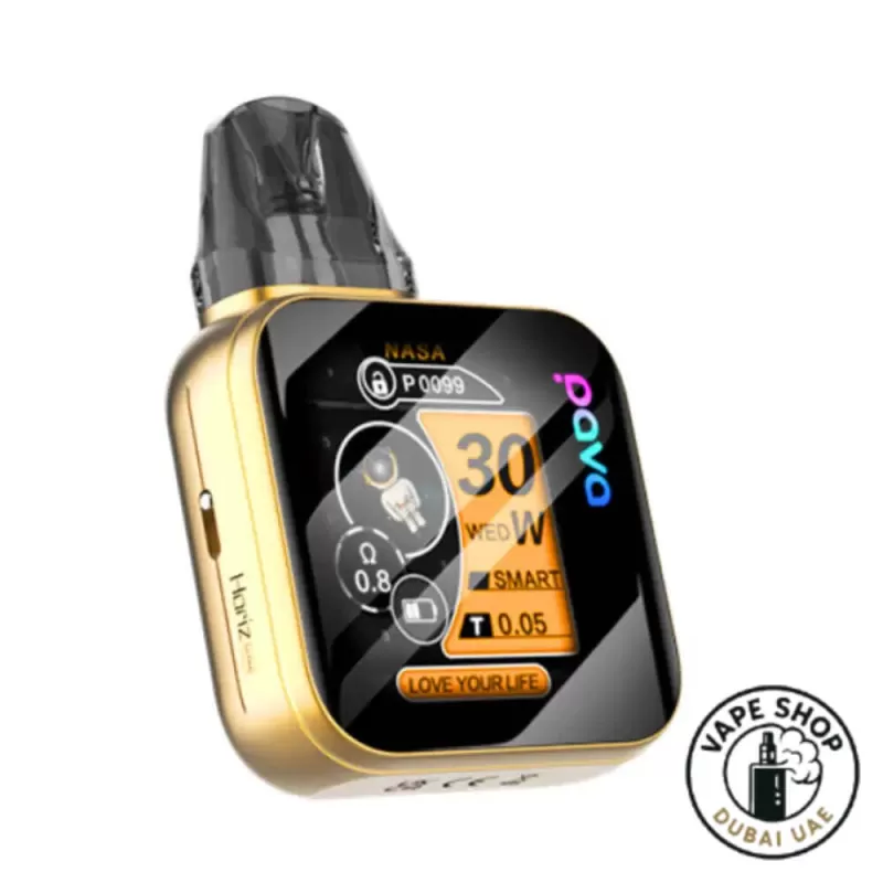 Pava Horiz Ultra Vape Kit in UAE - Champagne Gold, ELEGANT SILVER (988994) - Image 2