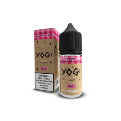 Yogi Salt Raspberry Granola Bar eJuice - Vape Product; Vape Product, Vape Product (D07DE9)