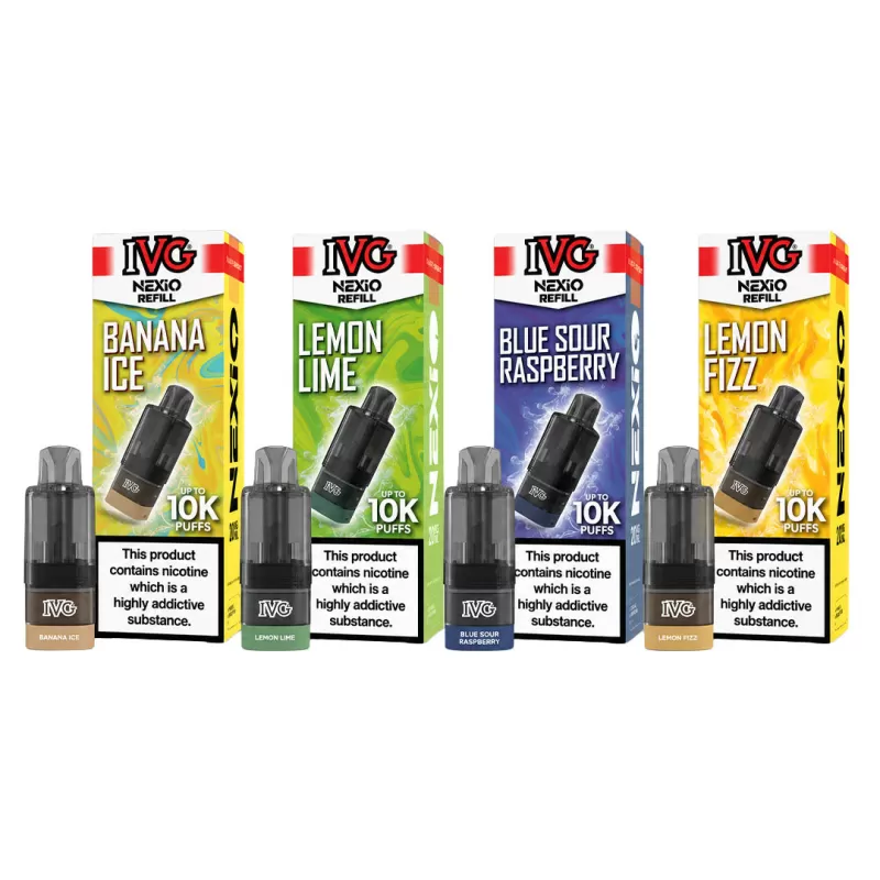 IVG Nexio Prefilled Pods - Strawberry Raspberry Ice