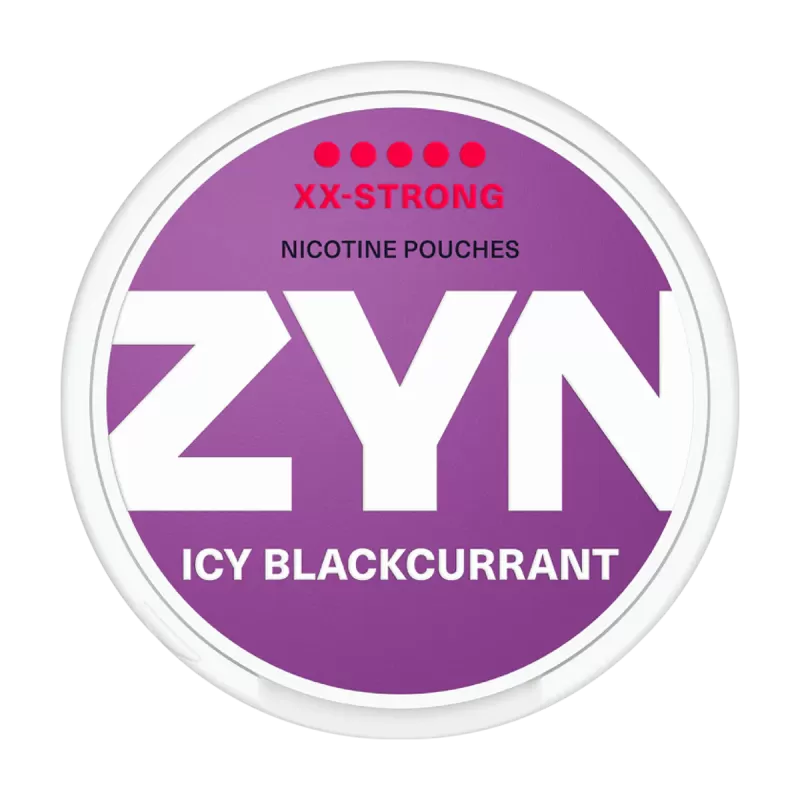 Icy Blackcurrant ZYN Nicotine Pouches - Ecigwizard