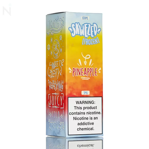 Skwezed - Pineapple Ice - 100mL - 3mg - Image 3