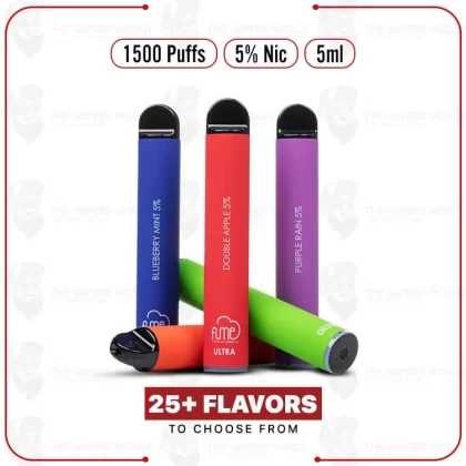 Fume Extra Vape Disposable 1500 Puffs - Thevapersworld