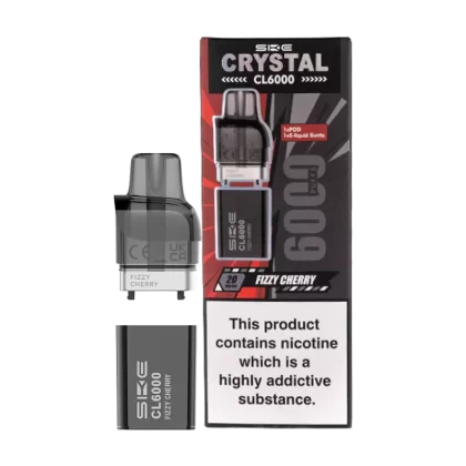 Fizzy Cherry SKE Crystal CL6000 Pods - 20mg - Vape Product (DBCBC4)