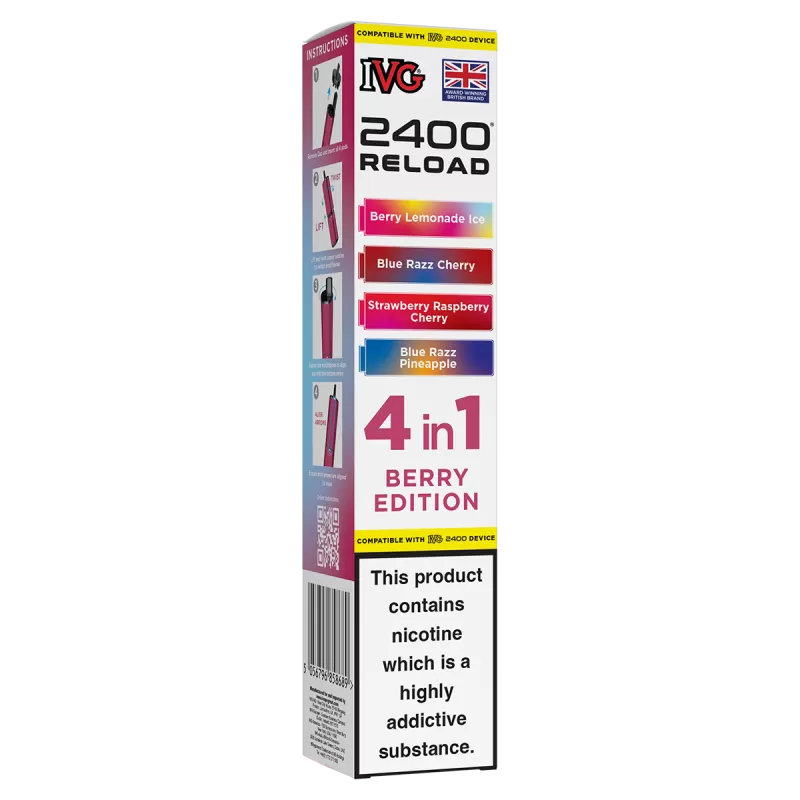 Berry Edition IVG 2400 Refill Pods - Ecigwizard