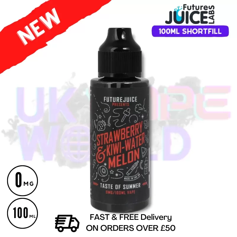 Strawberry and Kiwi Watermelon Future juice e liquid – £7.99