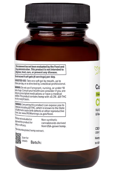 Bluebird Botanicals Complete CBD Oil Capsules - Image 3