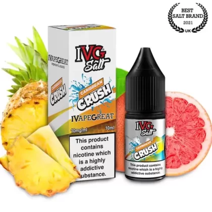IVG Caribbean Crush Nic Salt E-Liquid - 20mg