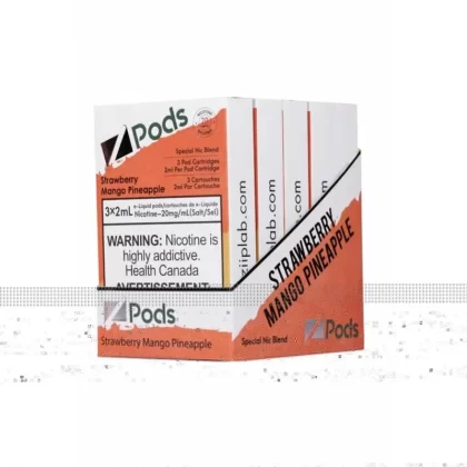 Z pods STLTH Compatible – Strawberry Mango Pineapple
