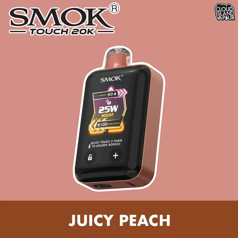 SMOK TOUCH 20K Disposable Vape – Juicy Peach