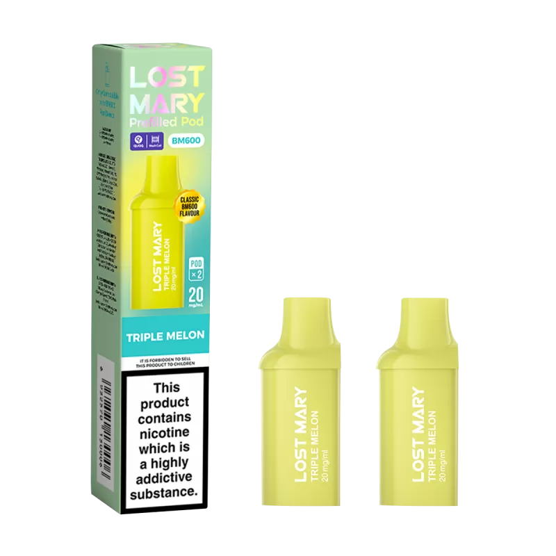 Triple Melon Lost Mary BM600 Pods - Ecigwizard