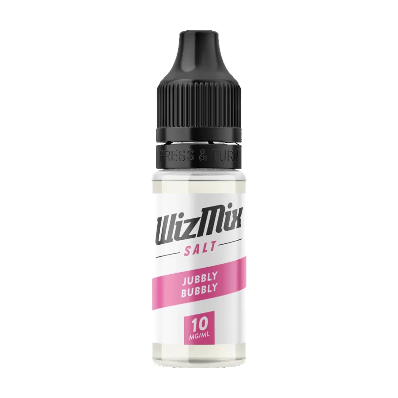 Wizmix Salt Jubbly Bubbly - 10ml - Vape Product, 20mg (Discontinued) (2816D4)
