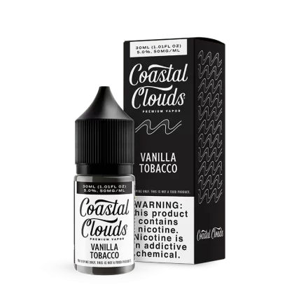 Vanilla Tobacco SALT – Coastal Clouds – 30mL