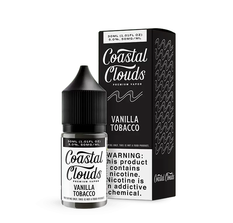 Vanilla Tobacco SALT – Coastal Clouds – 30mL