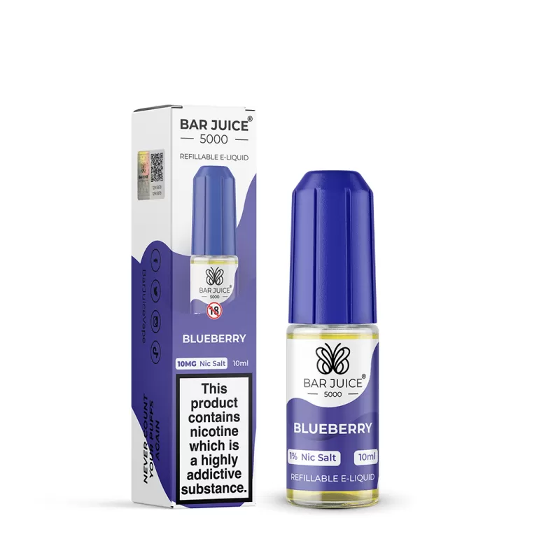 Blueberry Bar Juice 5000 Nic Salts e Liquid 10ml – TPD - Vapestorm Co
