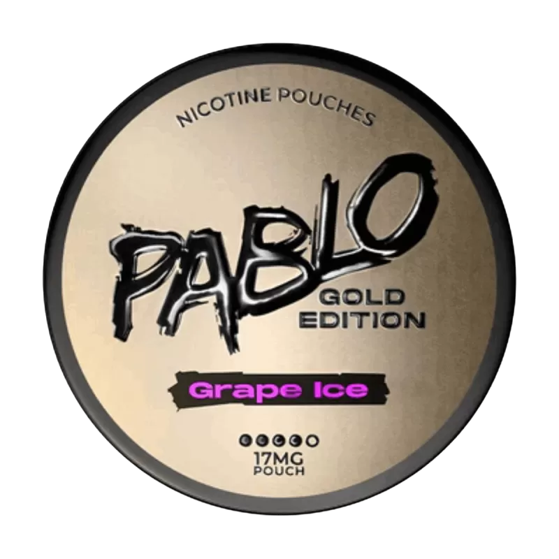 Grape Ice Pablo Gold Edition Nicotine Pouches - Ecigwizard