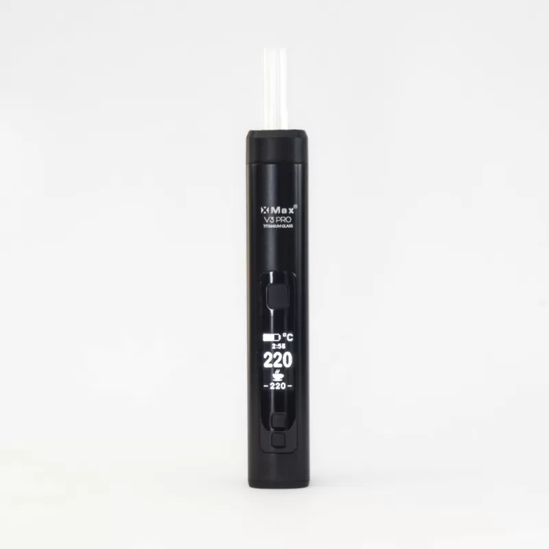 X-MAX V3 Pro Titanium Glass – Portable Vaporizer - Vapefully