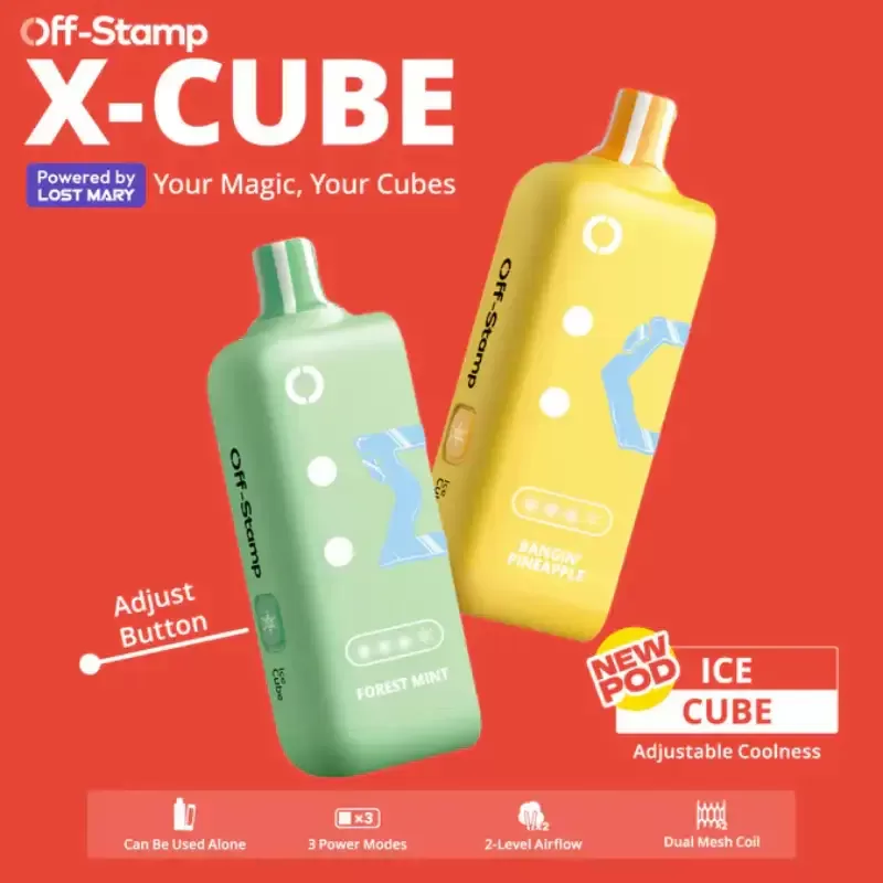 Off-Stamp X-CUBE Ice 25K Disposable Pod (Requires Kit for Use) - Eightvape - Image 2