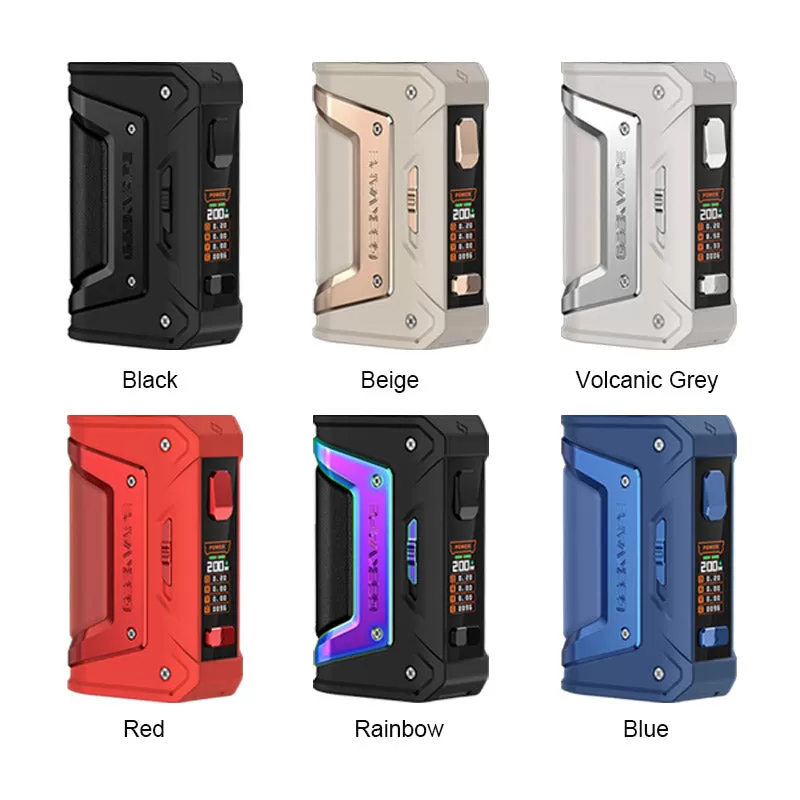 Geekvape L200 (Aegis Legend 2) Classic Box Mod - Red - Image 2