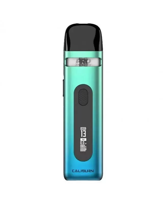 UWELL CALIBURN X POD SYSTEM KIT 20W (850MAH) - Lake Green, Matte Black - Image 2