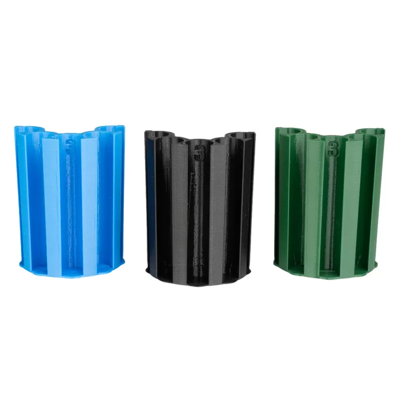 POTV Lobo Dosing Capsule Caddy Insert for Tightvac - 0.12L - Green / 12 - Image 3