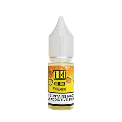 Twist Peach Lemonade Saltnic vape Juice - 10 Pack - Strength