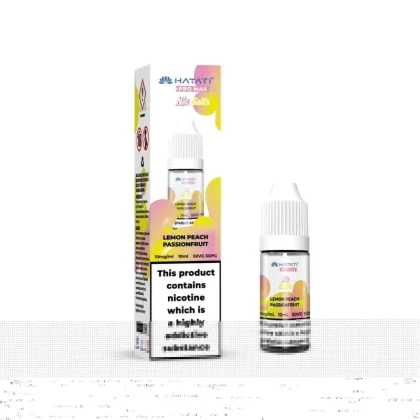 LEMON PEACH PASSIONFRUIT NICOTINE SALT E-LIQUID BY CRYSTAL PRO MAX