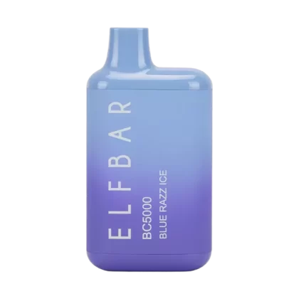 ELF BAR BLUE RAZZ ICE BC5000 DISPOSABLE POD - Vape Product, Vape Product