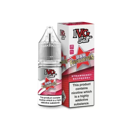 IVG Bar Favourites Strawberry Raspberry Nic Salts
