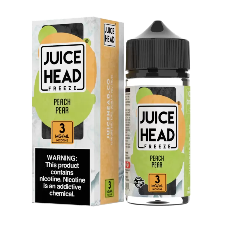 Juice Head Freeze Peach Pear (Freebase) 100ml