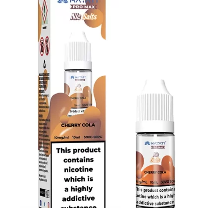 Hayati Pro Max Cherry Cola Nic Salt E-Liquid 10ml - 20mg