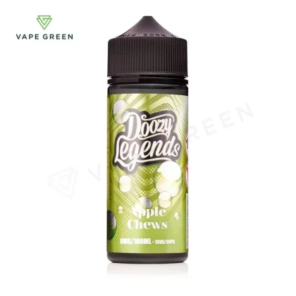 Apple Chews Shortfill E-Liquid by Doozy Legends 100ml - Eliquidsupply