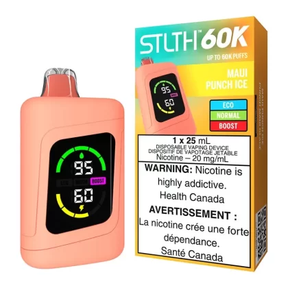 STLTH 60K Disposable Vape Device – Maui Punch Ice