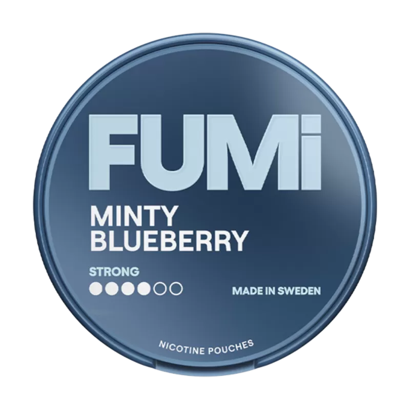Minty Blueberry FUMI Nicotine Pouches - Ecigwizard