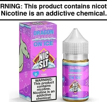 DRAGON FRAPPE ON ICE BY JUICE MAN SALTS 30ML - Vapejuice