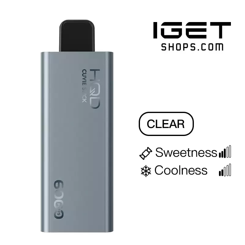 HQD Cuvie Slick 6000 – Clear (Light Tobacc) - Ozvapeone (FC61C0)