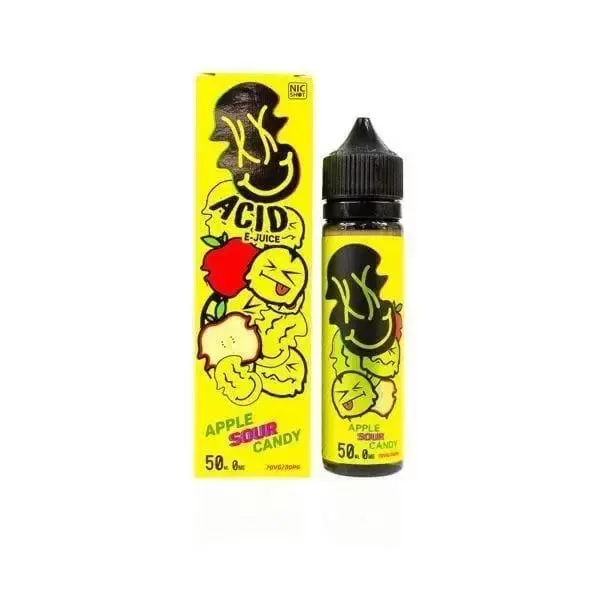 APPLE SOUR E-LIQUID BY NASTY ACID