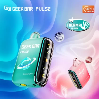 Geek Bar PULSE 15K "Thermal Edition" Disposable Device - 15,000 Puffs - Peach Lemonade