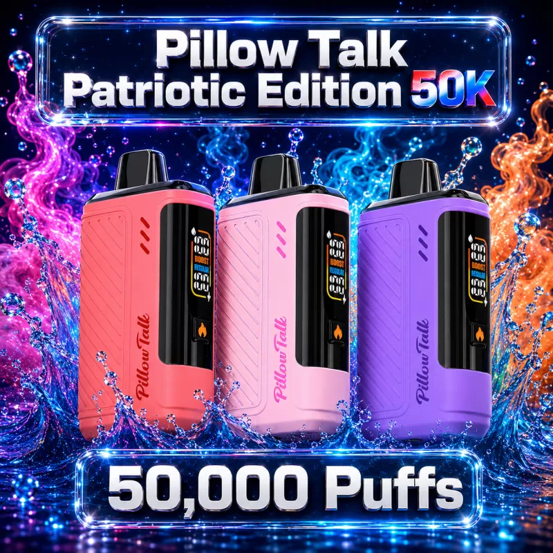 Pillow Talk Patriotic Edition 50K TEXAS COMPLIANT - Juicy Peach Ice (Patriot Edition) - Image 2