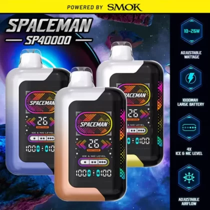 Space Man SP40K Disposable Device - 40,000 Puffs - Sour Mango Honey Dew