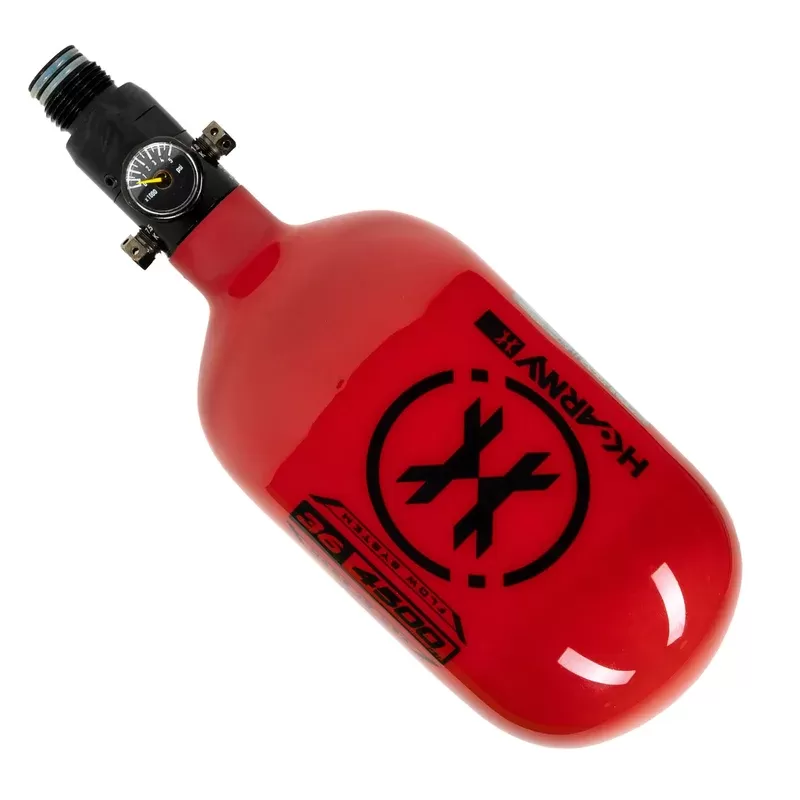 36ci / 4500Psi – Icon – Extra Lite Carbon Fiber Tank – Standard Reg – Red