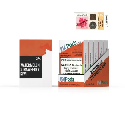 Z pods STLTH Compatible – Watermelon Strawberry Kiwi