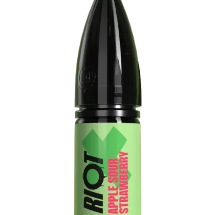 Apple Sour Strawberry RIOT X Nic Salt - 20mg