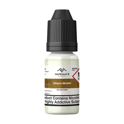 Vapemate Classic Tobacco Menthol 10ml - Blend#50VG / 50PG>70VG / 30PG0mg>3mg>6mg>12mg>18mg