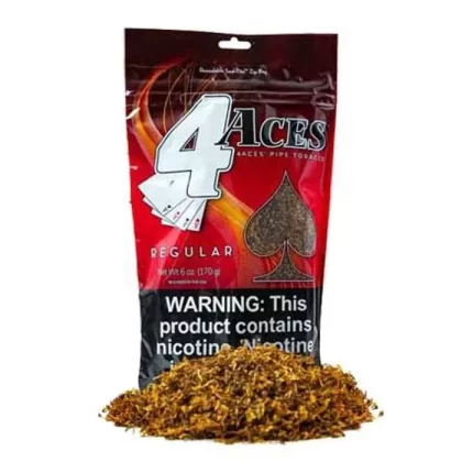 4 Aces Regular (Red) Pipe Tobacco - Product#Regular~Packaging#6oz Bag>16oz Bag