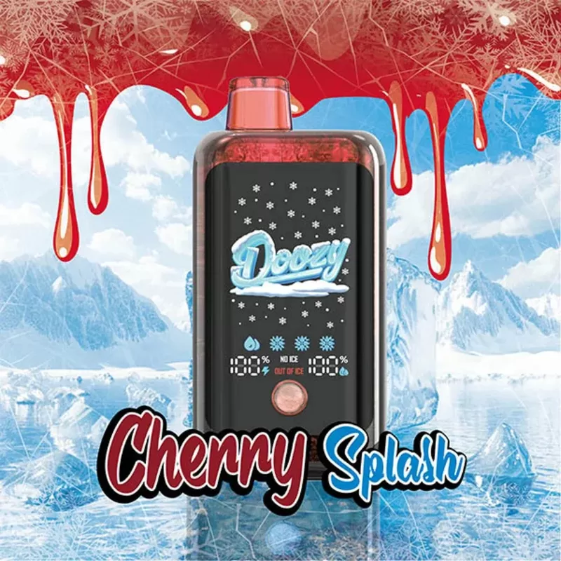 DOOZY ICE CUBE 40K Disposable Vape – Cherry Splash