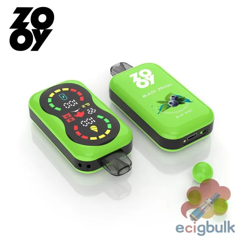 Zooy Blaze 25000 Disposable Vape: 25K Puffs, Full Screen & Flavor Variety - Image 2